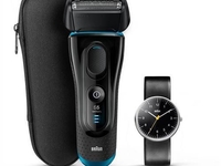 Braun 5145s Series 5 + Original Uhr (Schwarz)