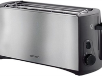 Cloer 3719 Toaster (edelstahl/schwarz)