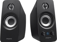 Creative Labs T15 Bluetooth Wireless 2.0 Speaker System,  black (Schwarz)