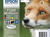 Epson Ink/T1285 Fox 3.5ml CMY 5.9ml BK