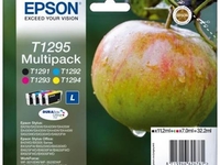Epson Ink/T1295 Apple 3x7ml CMY 11.2ml BK