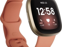 FITBIT Versa 3 (pink clay/soft gol)