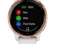 Garmin vivoactive 4S (weiß/roségold)