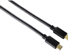 Hama 135719 USB-Kabel Typ C (C-C),  vergoldet (Schwarz)