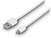 Hama 173863 Lade-Sync-Kabel Lightning 1 Meter (weiß)