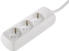 Hama 30381 Steckdosenleiste 3 fach ohne Schalter (weiss)