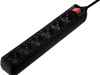Hama 30394 6fach Stecker mit Schalter (schwarz)