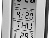 Hama LCD-Thermometer (silber)