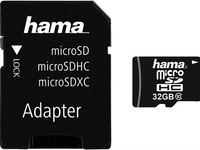 Hama microSDHC 32GB Class 10 + Adapter / Mobile