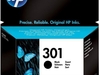 HP 301 Black Ink Cartridge (Schwarz)