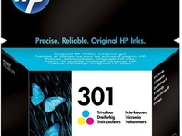 HP 301 Tri-color Ink Cartridge (3-farbig)
