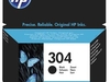 HP 304 Black Ink Cartridge (Schwarz)
