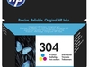 HP 304 Tri-color Ink Cartridge (3-farbig)