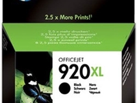 HP 920XL Black Officejet Ink Cartridges (Schwarz)