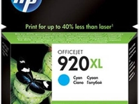 HP 920XL Cyan Officejet Ink Cartridges (cyan)