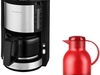 Krups KM3210 ProAroma Plus + Emsa Samba (edelstahl/schwarz)