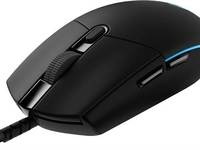 Logitech PRO (Hero) (Schwarz)