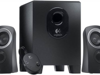 Logitech Z 313 Speaker 2.1 black (schwarz)
