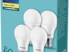 Philips LED 60W A60 E27 WW FR ND 4er Pack
