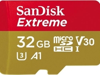Sandisk microSDHC Extreme (32GB) + Adapter
