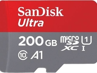 Sandisk microSDXC Ultra (200GB) + Adapter