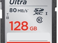 Sandisk SDXC Ultra Class 10 (128GB)
