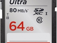 Sandisk Ultra SDXC Class 10 (64GB)