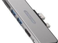 Sitecom CN-416 USB-C 6in2 Adapter (Aluminium)