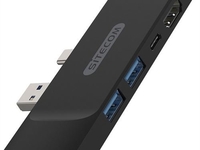 Sitecom CN-417 USB-C 5in2 Adapter (Schwarz)