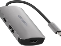 Sitecom USB-C > Dual HDMI Adapter (silber/schwarz)