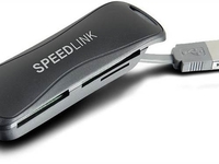 Speed-Link CARREA Portable Card Reader - USB 2.0 (Schwarz)