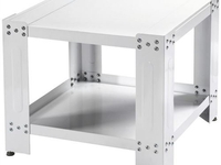 XavaX Universalsockel Gigant mit Bodenfac (weiss)