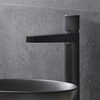 1-Loch Waschtischarmatur Hoch mit Ein-,  Aus- druckknopf/Push-Button in Schwarz - Idro Hudson Reed
