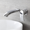 2-Loch Unterputz Waschtischarmatur mit Wasserfallausguss - Razor,  von Hudson Reed