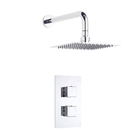2-Wege Duschsystem inkl. Kopfbrause & UP Thermostat Duscharmatur - Kubix,  von Hudson Reed