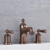 3-Loch Retro-Waschtischarmatur – geölte Bronze – Colworth