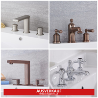 3-Loch Waschtischarmatur – wählbare Designs