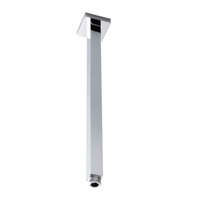 360mm Duscharm zur Deckenmontage Chrom - Kubix