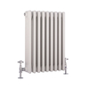 4-Säulen Gliederheizkörper Horizontal Weiß 600mm x 405mm 854W - Regent,  von Hudson Reed