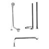 Ab & Überlaufgarnitur,  Siphon & einstellbare Standrohre für Badewannenarmaturen,  von Hudson Reed