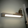 Achen LED Wandleuchte mit Ablage IP44