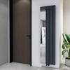 Aluminium-Designheizkörper mit Spiegel - Vertikal - 1800mm x 470mm - Anthrazit - Aris von Hudson Reed