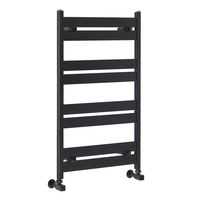 Aluminium-Handtuchheizkörper 805mm x 480mm Schwarz - Lars