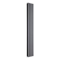 Anthrazit Design-Heizkörper Vertikal (doppellagig)- 1750 mm x 280 mm Moderne - Sterling Arlie von Hudson Reed