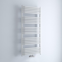 Arch Design Badheizkörper 1387W Mittelanschluss Weiß 1269mm x 600mm Vertikal,  von Hudson Reed