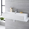 Aufsatzwaschbecken,  rechteckig,  1010mm x 425mm - mit Einhebelmischer - Sandford