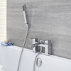 Badewannenarmatur mit Handbrause - Chrom - Wick