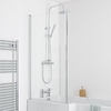 Badewannenaufsatz 800mm mit Eckstück - Portland,  von Hudson Reed