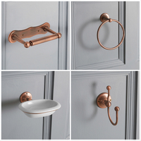 Badezimmer-Zubehör-Set 4-tlg. geölte Bronze - Elizabeth Hudson Reed