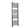 Badheizkörper 1066W Mischbetrieb Mattschwarz Flach 1800x600mm – Nox,  von Hudson Reed